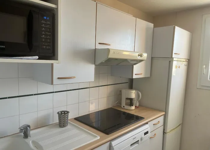 - T3 Avec Terrasse Et Parking - Fr-1-319-5 아파트 아르카숑